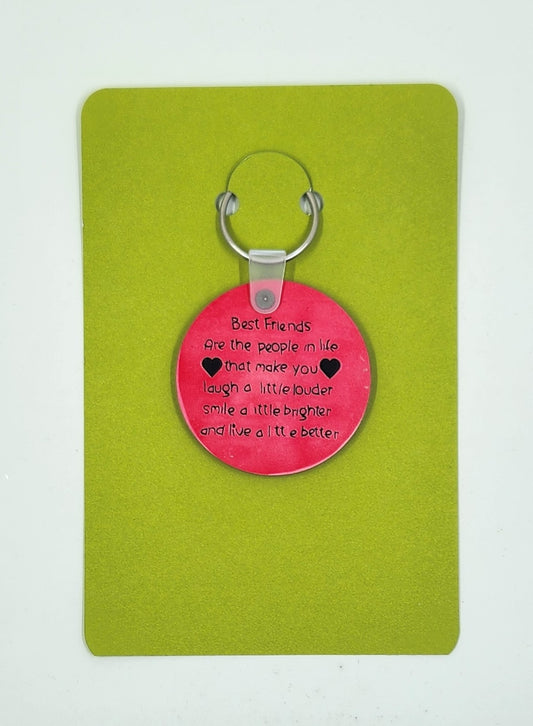 Handmade Keyring - Best Friends