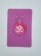 Handmade Om Symbol Keyring