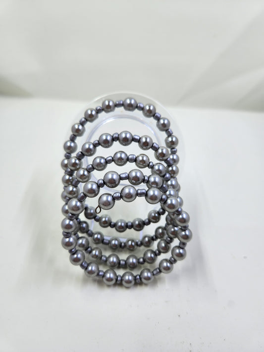 Handmade Silver Wrap Around Bracelet