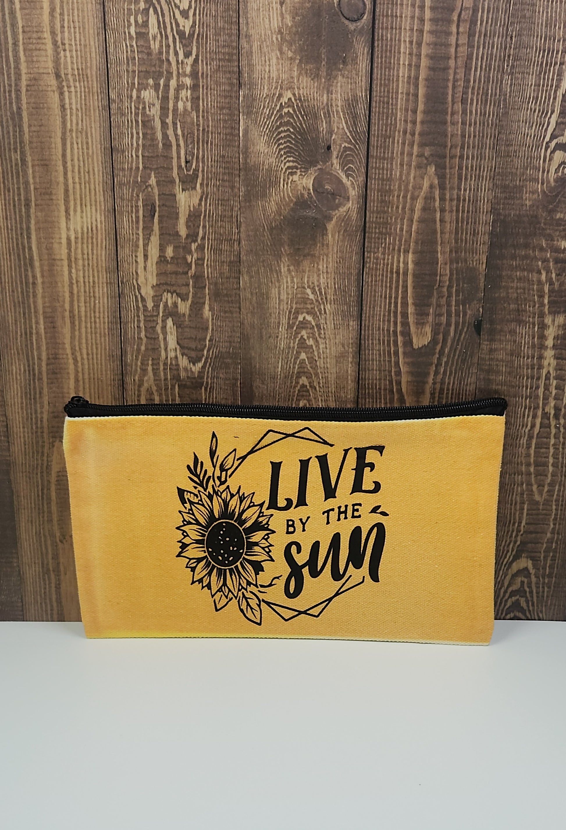 Handmade 'Live by the Sun' Pencil Case
