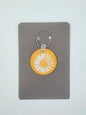 Handmade Sunflower and Butterflies Keyring