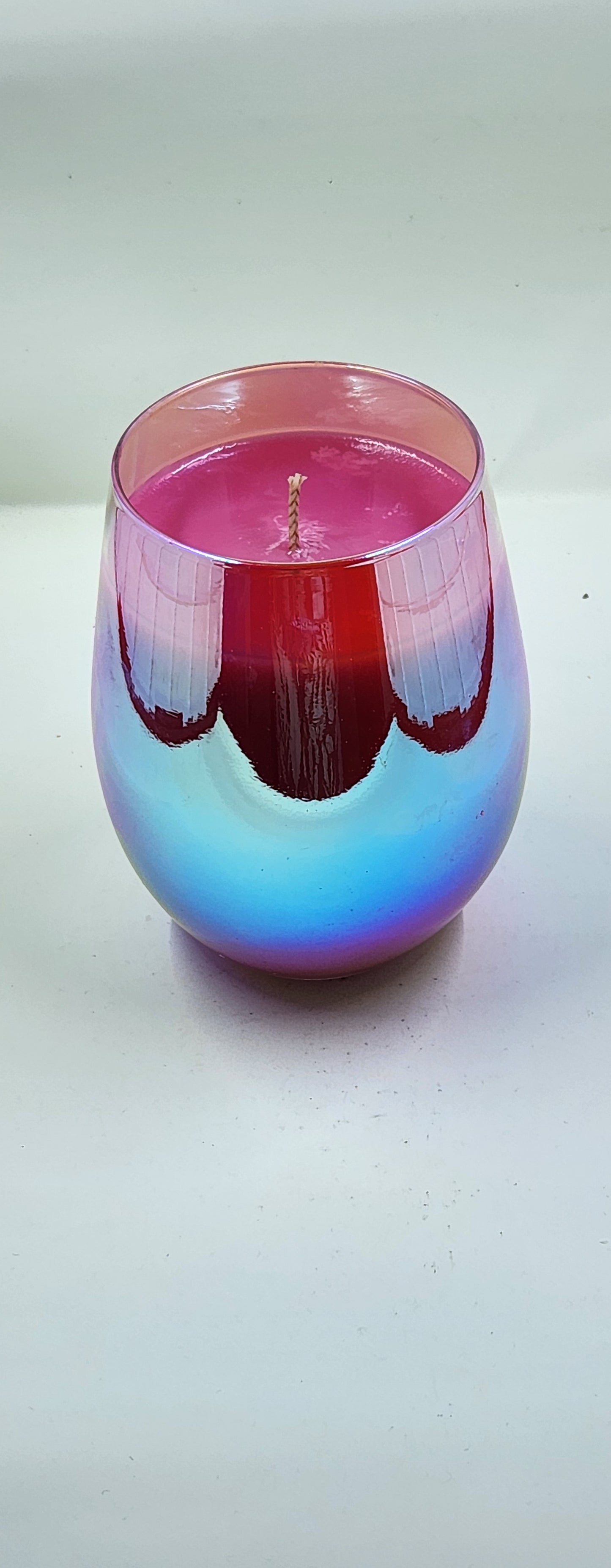 Handmade Candle - Hologram Celeste Jar