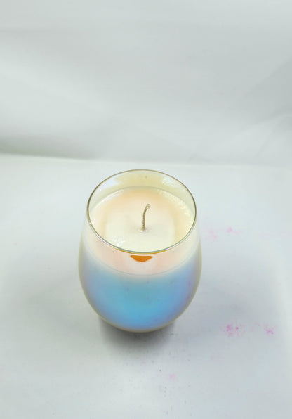 Handmade Candle - Hologram Celeste Jar