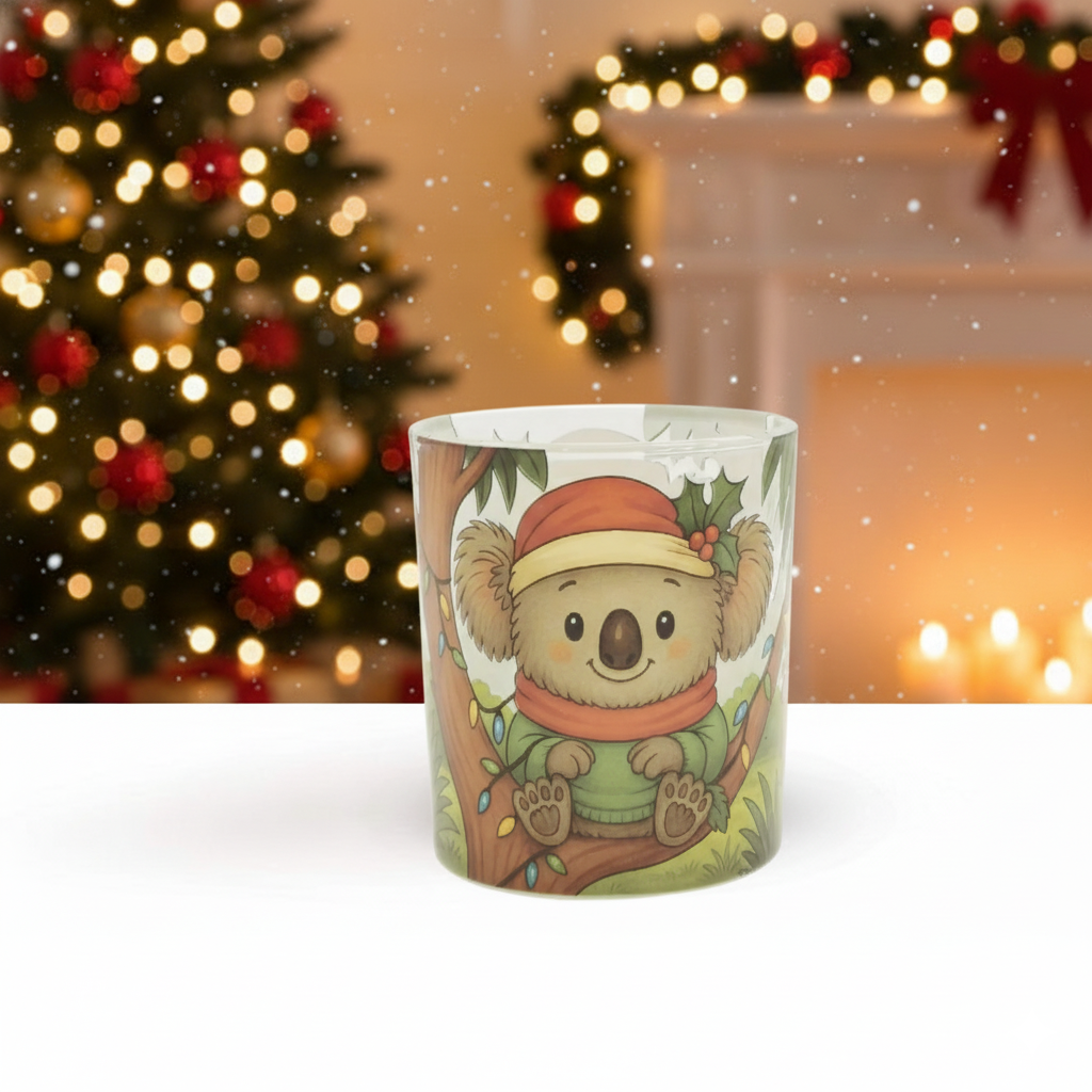 Hand-poured Christmas Candles