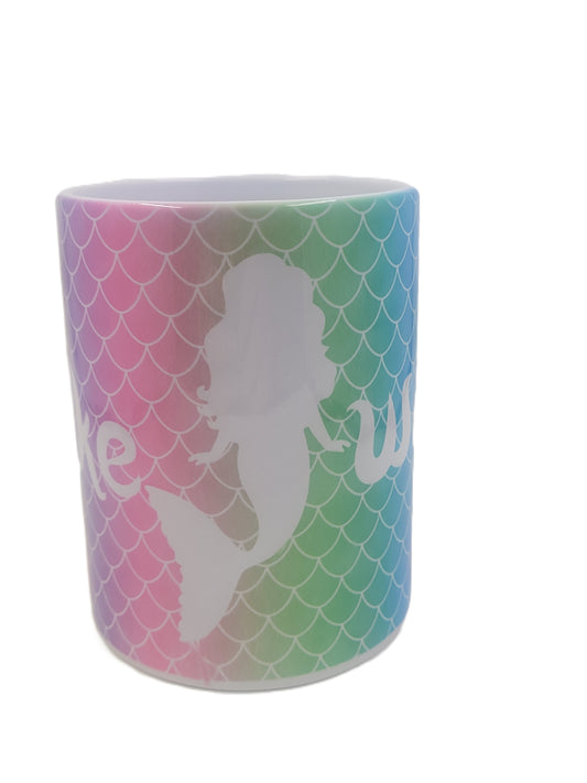 Make Waves Mermaid Handmade Mug