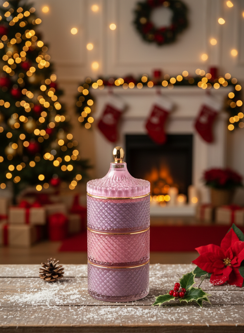 Handmade Geo Stackable Candle Jars - Limited Edition