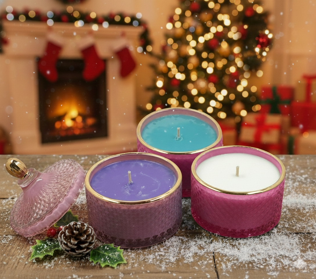 Handmade Geo Stackable Candle Jars - Limited Edition