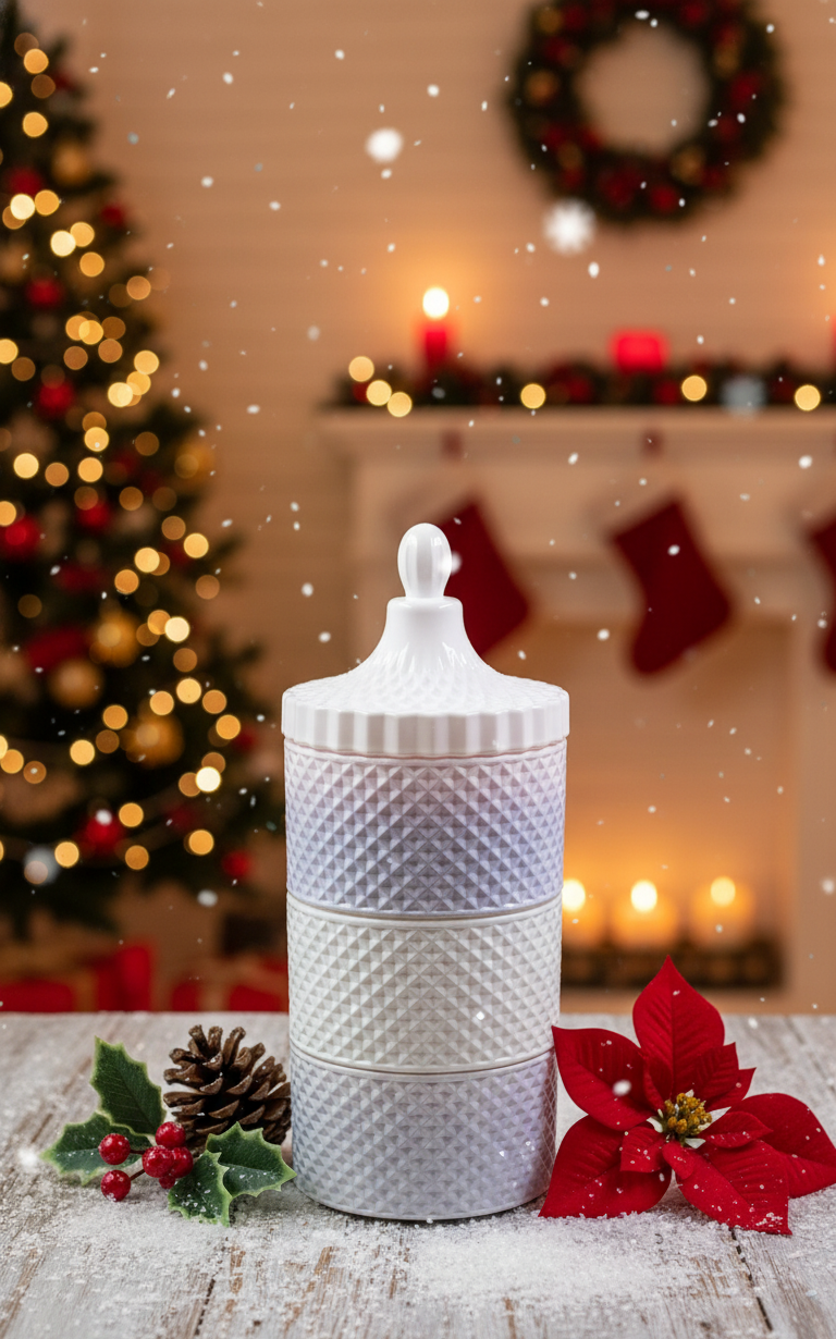 Handmade Geo Stackable Candle Jars - Limited Edition