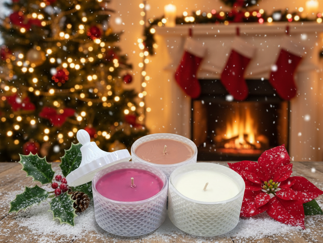 Handmade Geo Stackable Candle Jars - Limited Edition