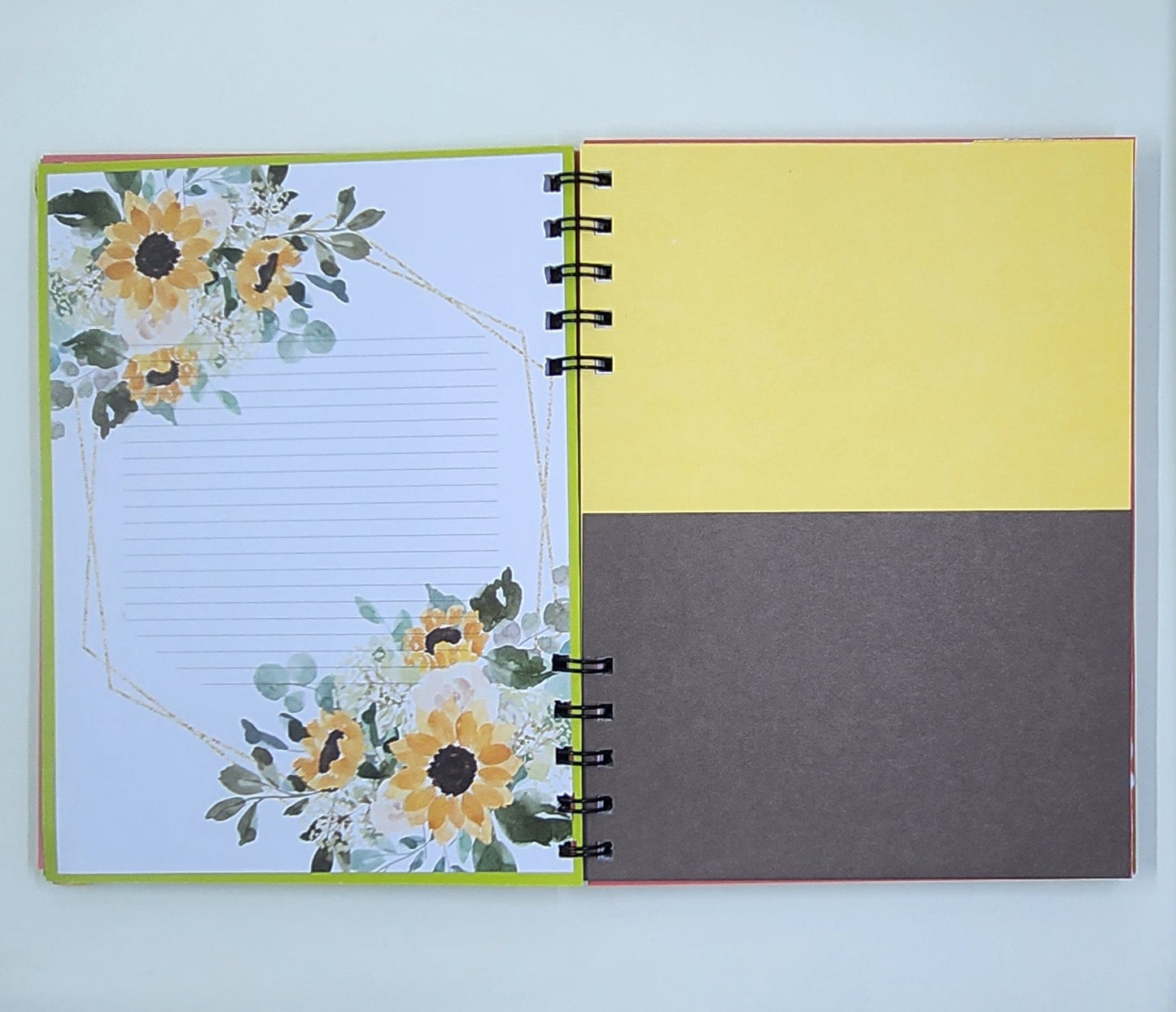 Sunny Sunflower Handmade Stationery Bundle