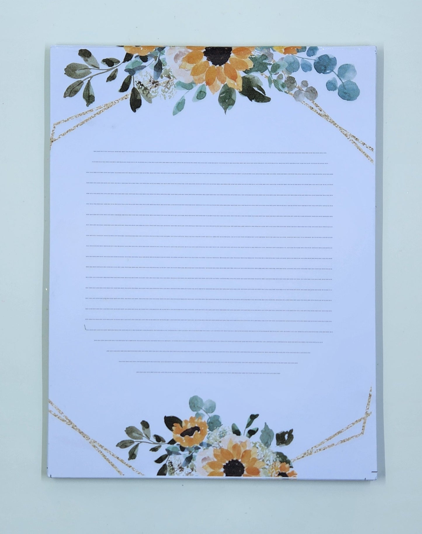 Sunny Sunflower Handmade Stationery Bundle